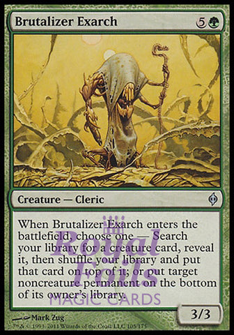 **1x FOIL Brutalizer Exarch** NPH MTG New Phyrexia Uncommon MINT green