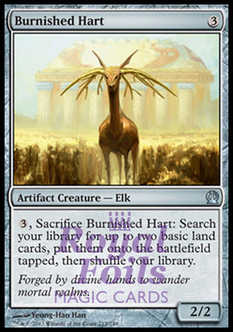 **1x FOIL Burnished Hart** THS MTG Theros Uncommon MINT artifcact