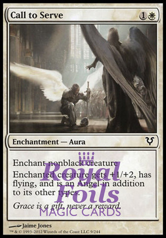 Call to Serve 3x FOIL AVR MTG Avacyn Restored Common MINT white