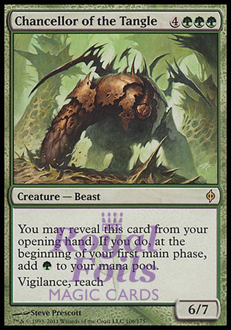 Chancellor of the Tangle 1x FOIL NPH MTG New Phyrexia Rare MINT green