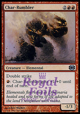 Char-Rumbler 4x FOIL FUT MTG Future Sight Uncommon NM+ red