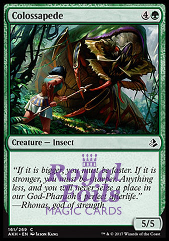 Colossapede 4x FOIL AKH MTG Amonkhet Common MINT green
