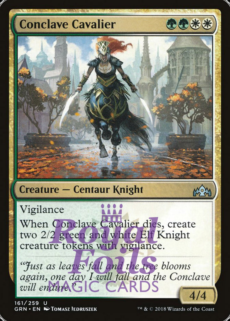 Conclave Cavalier 2x FOIL GRN MTG Guilds of Ravnica Uncommon MINT green white