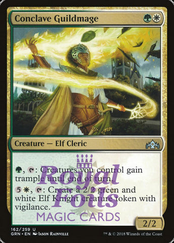 Conclave Guildmage 2x FOIL GRN MTG Guilds of Ravnica Uncommon MINT green white