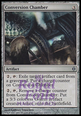 **2x FOIL Conversion Chamber** NPH MTG New Phyrexia Uncommon MINT artifact