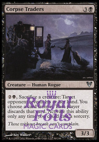 Corpse Traders 3x FOIL AVR MTG Avacyn Restored Uncommon MINT black
