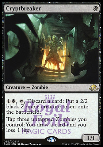 Cryptbreaker 1x FOIL EMN MTG Eldritch Moon Rare MINT black