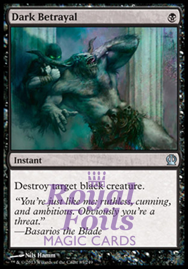 Dark Betrayal 2x FOIL THS MTG Theros Uncommon MINT black