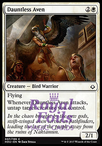 Dauntless Aven 4x FOIL HOU MTG Hour of Devastation Common MINT white