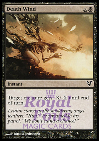Death Wind 2x FOIL AVR MTG Avacyn Restored Common MINT black