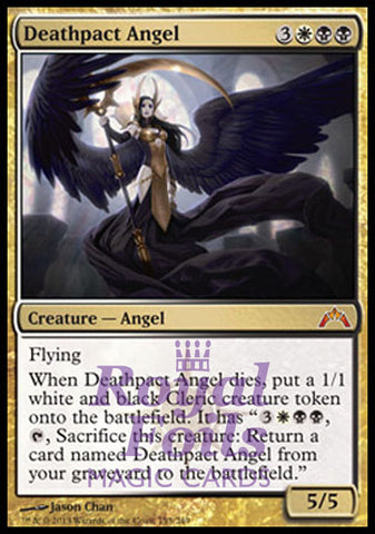 **1x FOIL Deathpact Angel** GTC MTG Gatecrash Mythic MINT white black