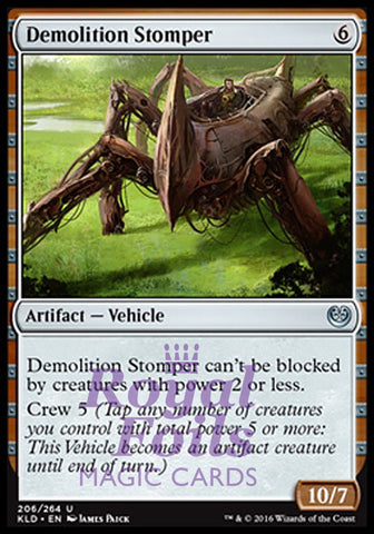 Demolition Stomper 2x FOIL KLD MTG Kaladesh Uncommon MINT artifact