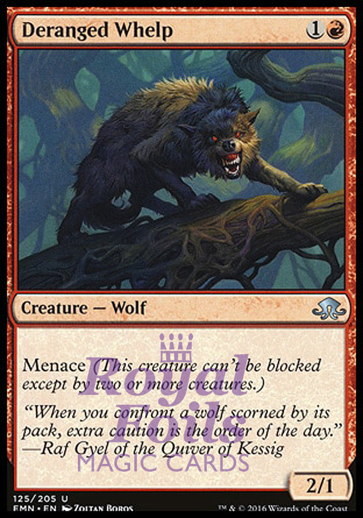 Deranged Whelp 2x FOIL EMN MTG Eldritch Moon Uncommon MINT red