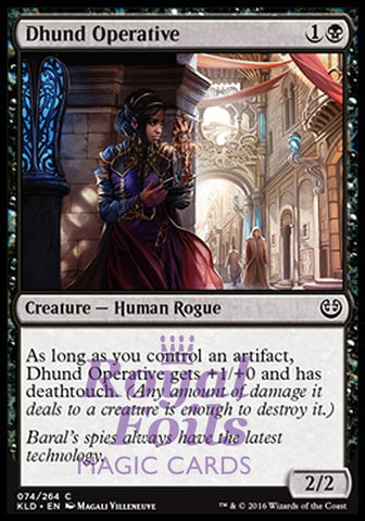 Dhund Operative 4x FOIL KLD MTG Kaladesh Common MINT black