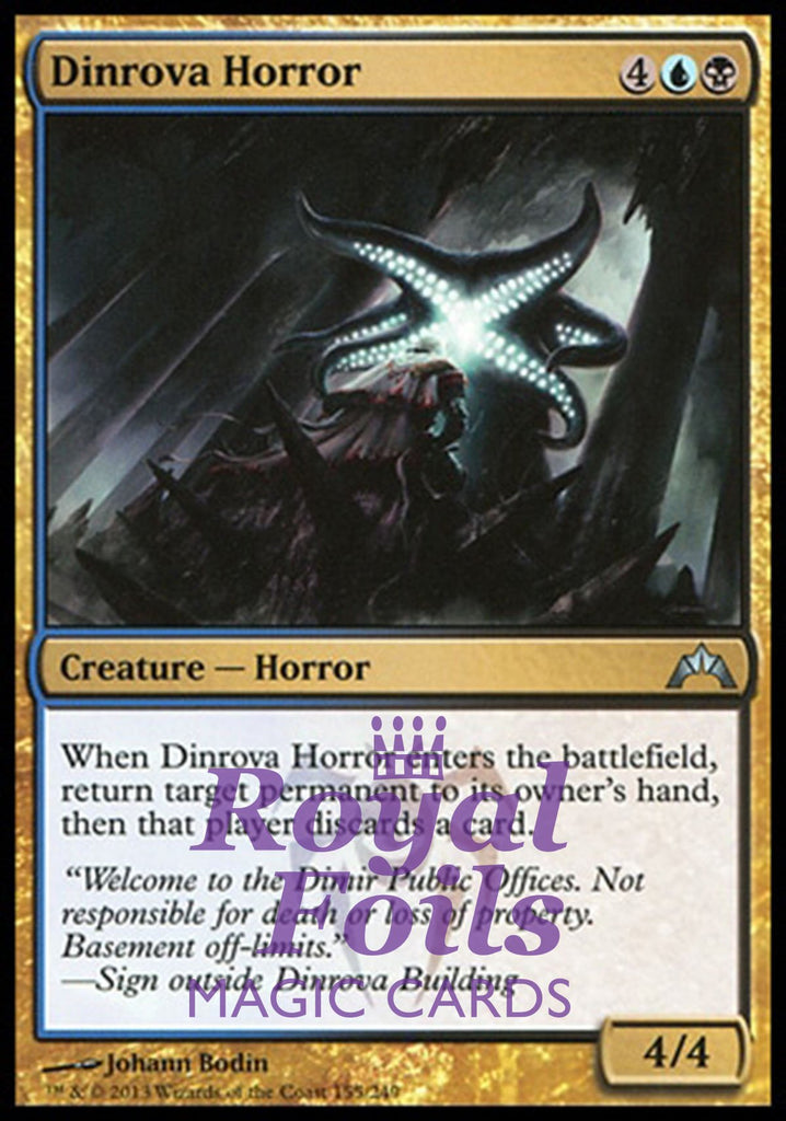 Dinrova Horror 2x FOIL GTC MTG Gatecrash Uncommon MINT blue black
