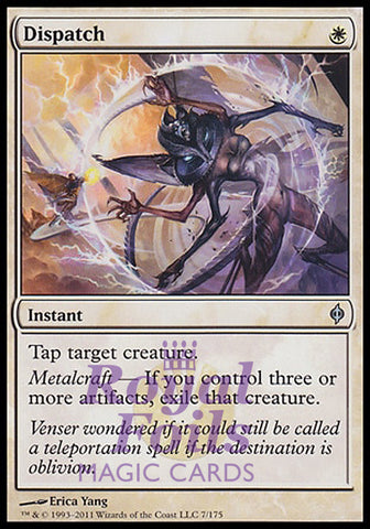 Dispatch 1x FOIL NPH MTG New Phyrexia Uncommon MINT white