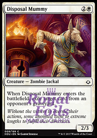 **4x FOIL Disposal Mummy** HOU MTG Hour of Devastation Common MINT white