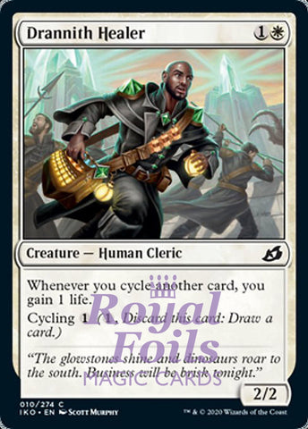 Drannith Healer 4x FOIL IKO MTG Ikoria Common MINT white