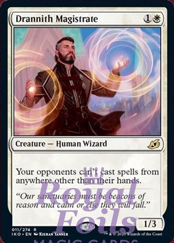 Drannith Magistrate 1x FOIL IKO MTG Ikoria Rare MINT white