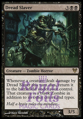 **1x FOIL Dread Slaver** AVR MTG Avacyn Restored Rare MINT black