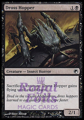 Dross Hopper 4x FOIL SOM MTG Scars of Mirrodin Common MINT black