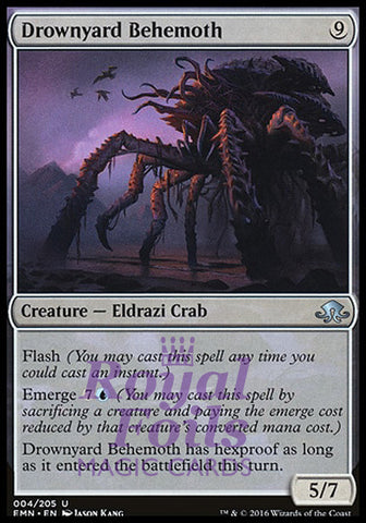 Drownyard Behemoth 2x FOIL EMN MTG Eldritch Moon Uncommon MINT colorless