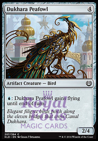 **4x FOIL Dukhara Peafowl** KLD MTG Kaladesh Common MINT artifact