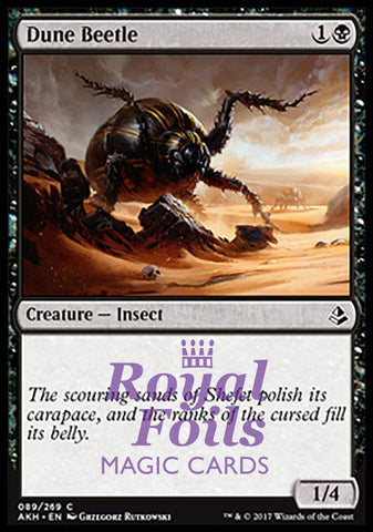 Dune Beetle 4x FOIL AKH MTG Amonkhet Common MINT black