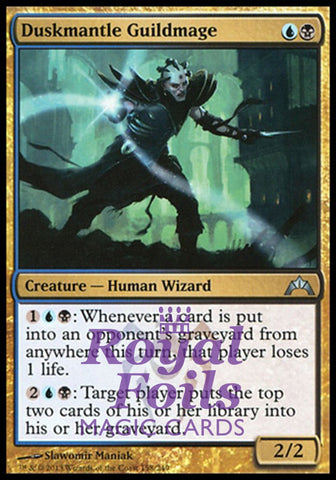 **1x FOIL Duskmantle Guildmage** GTC MTG Gatecrash Uncommon MINT blue black