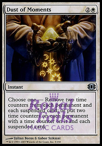 Dust of Moments 1x FOIL FUT MTG Future Sight Uncommon NM+ white