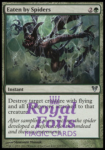 Eaten by Spiders 2x FOIL AVR MTG Avacyn Restored Uncommon MINT green