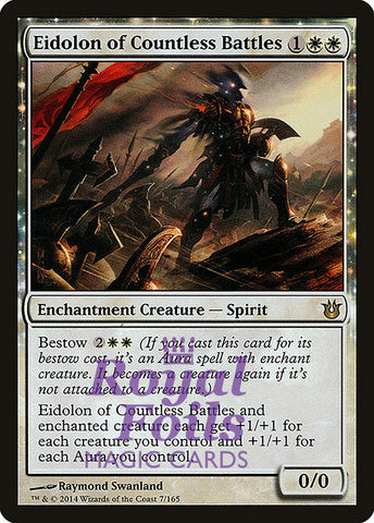 **1x FOIL Eidolon of Countless Battles** BNG MTG Born of the Gods Rare MINT white