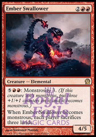 Ember Swallower 2x FOIL THS MTG Theros Rare MINT red