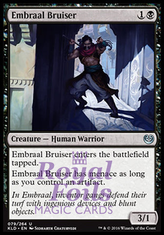 Embraal Bruiser 4x FOIL KLD MTG Kaladesh Uncommon 2 MINT 2 NM black