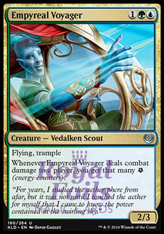 **4x FOIL Empyreal Voyager** KLD MTG Kaladesh Uncommon MINT green blue