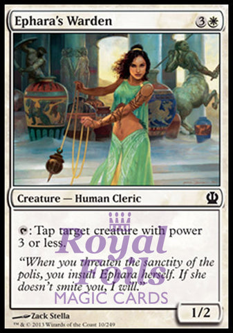 Ephara's Warden 4x FOIL THS MTG Theros Common MINT white