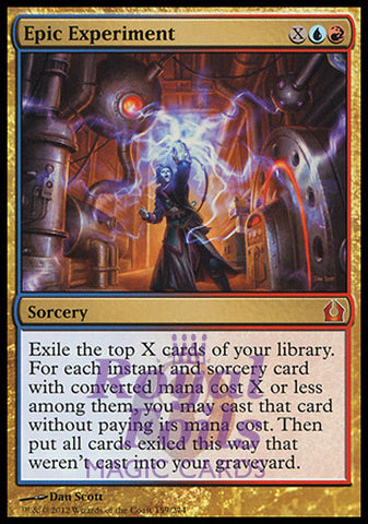 Epic Experiment 1x FOIL RTR MTG Return to Ravnica Mythic MINT blue red