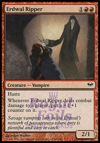Erdwal Ripper 4x FOIL DKA MTG Dark Ascension Common MINT red