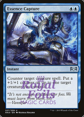 Essence Capture 2x FOIL RNA MTG Ravnica Allegiance Uncommon MINT blue