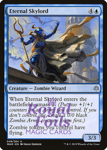 Eternal Skylord 1x FOIL WAR MTG War of the Spark Uncommon MINT blue
