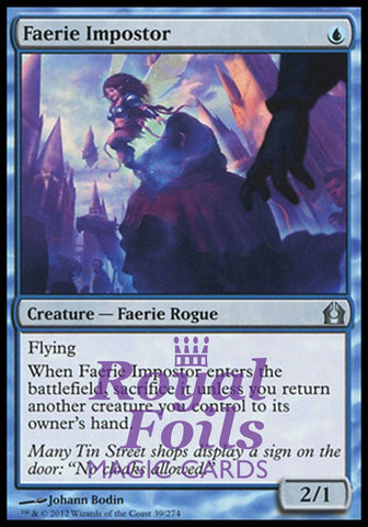 Faerie Impostor 1x FOIL RTR MTG Return to Ravnica Uncommon MINT blue