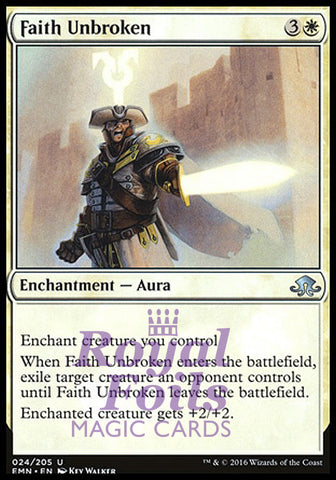 Faith Unbroken 2x FOIL EMN MTG Eldritch Moon Uncommon MINT white