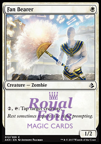 Fan Bearer 4x FOIL AKH MTG Amonkhet Common MINT white