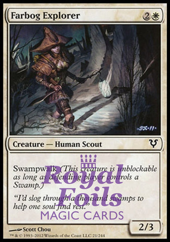 Farbog Explorer 3x FOIL AVR MTG Avacyn Restored Common MINT white