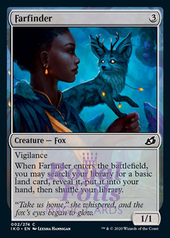 Farfinder 4x FOIL IKO MTG Ikoria Common MINT colorless creature