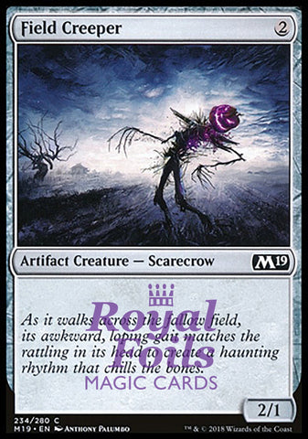 Field Creeper 4x FOIL M19 MTG Core Set 2019 Common MINT artifact