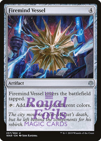 Firemind Vessel 3x FOIL WAR MTG War of the Spark Uncommon MINT artifact