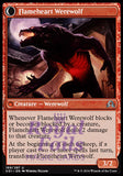 **1x FOIL Kessig Forgemaster // Flameheart Werewolf** SOI MTG Shadows Over Innistrad Uncommon MINT red