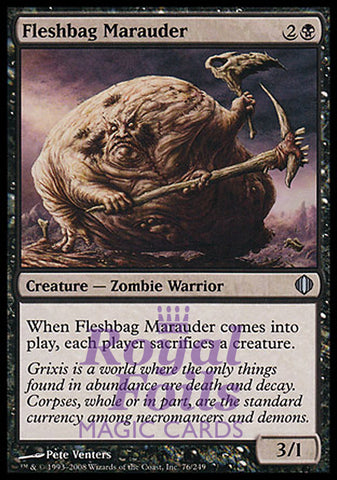 **1x FOIL Fleshbag Marauder** ALA MTG Shards of Alara Uncommon MINT black