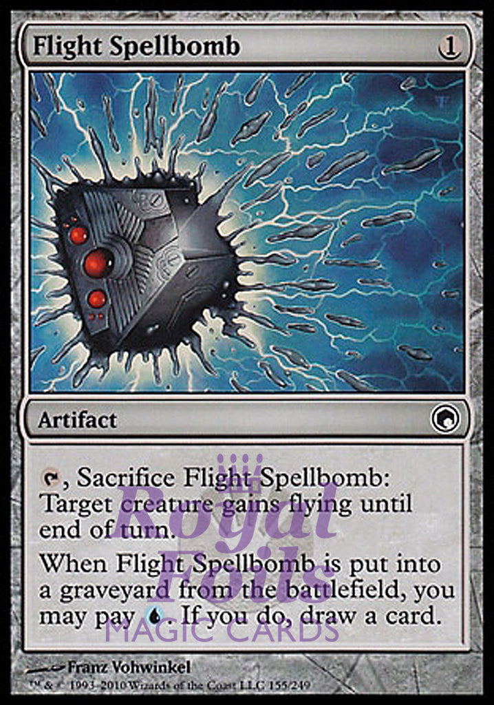 Flight Spellbomb 4x FOIL SOM MTG Scars of Mirrodin Common MINT blue artifact